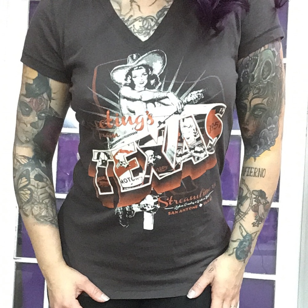 Texas Pinup Tee
